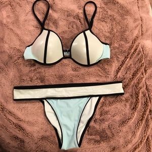 Blue Victorias Secret Swim Set
